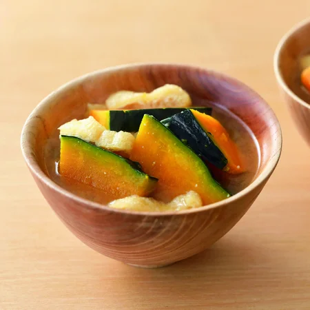 かぼちゃのみそ汁