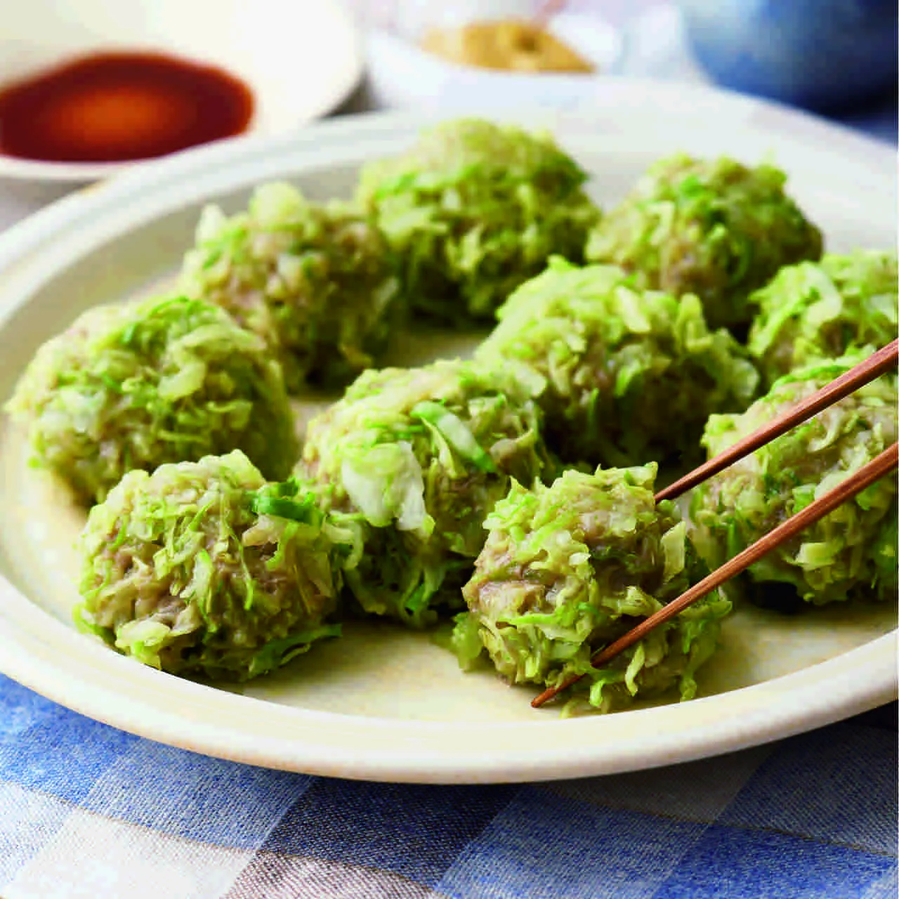 キャベツのレンジシューマイ