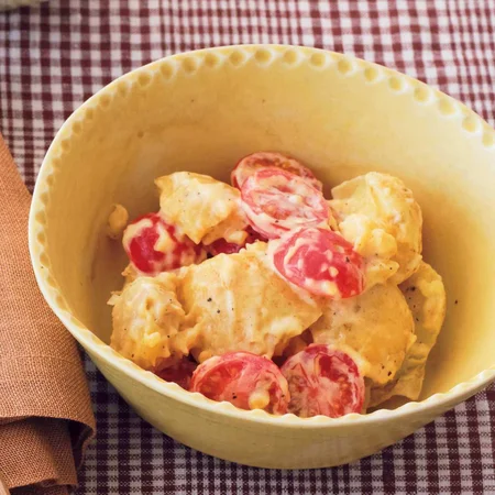 新じゃがサラダ