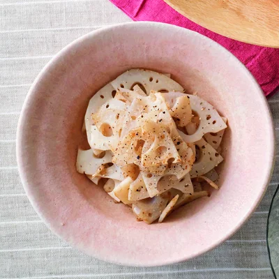 れんこんの塩きんぴら