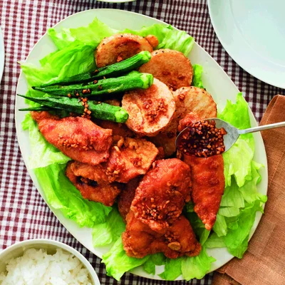 ささ身のふんわりから揚げ