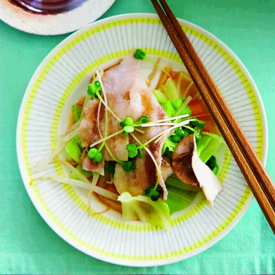 ぎゅうぎゅう蒸し焼きしゃぶしゃぶ