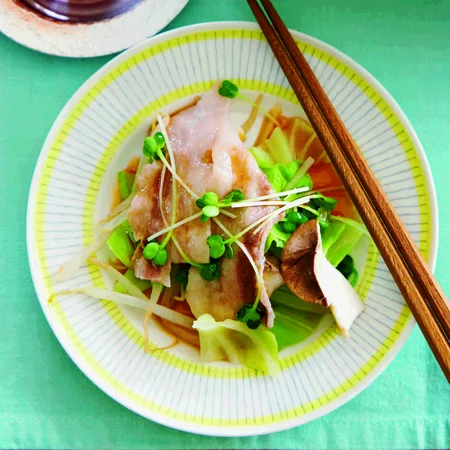 ぎゅうぎゅう蒸し焼きしゃぶしゃぶ