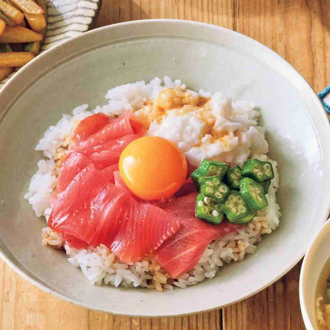 まぐろとろろ丼