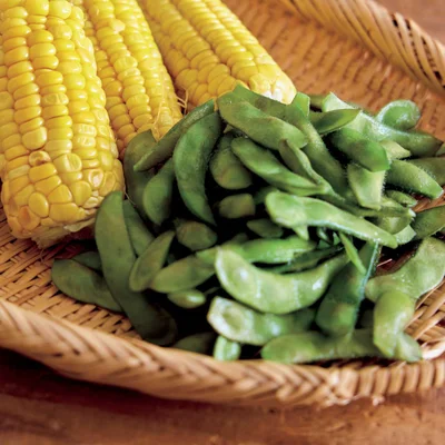 枝豆のレンチン蒸し