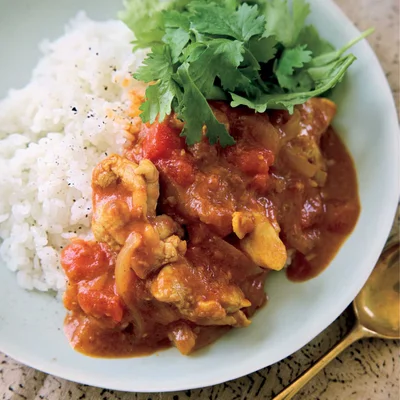 ラッサム風チキンカレー