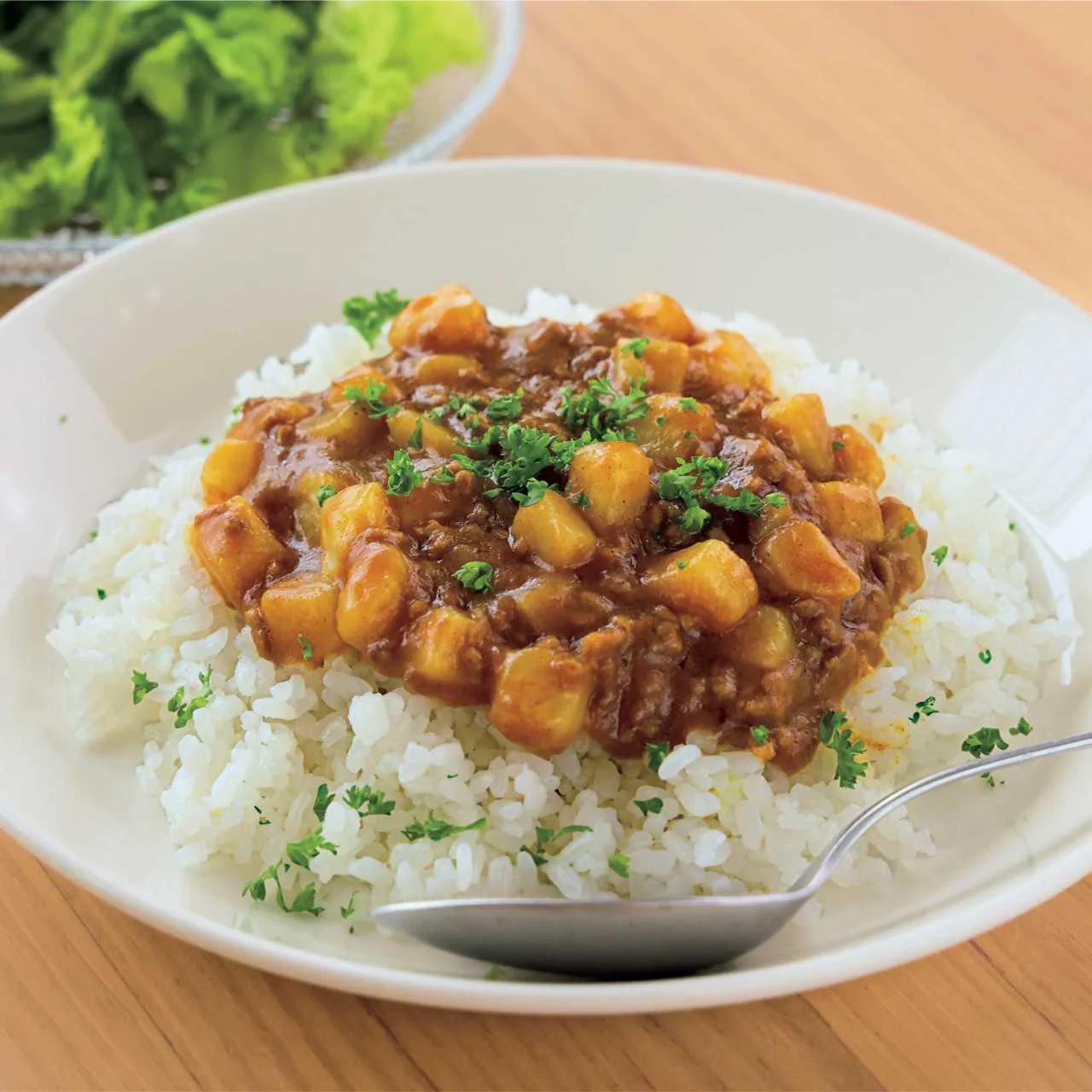 ポテトキーマカレー