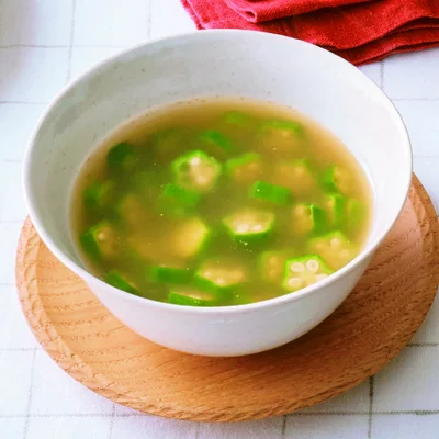 オクラのとろとろスープ