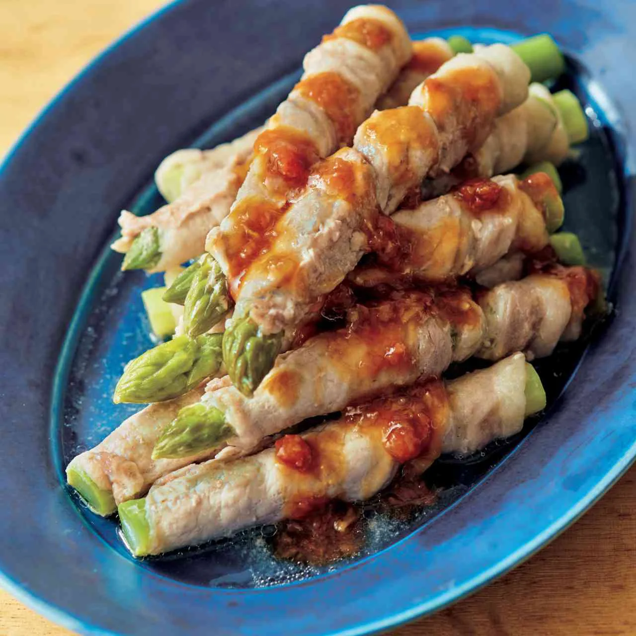 アスパラの肉巻き