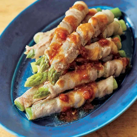 アスパラの肉巻き