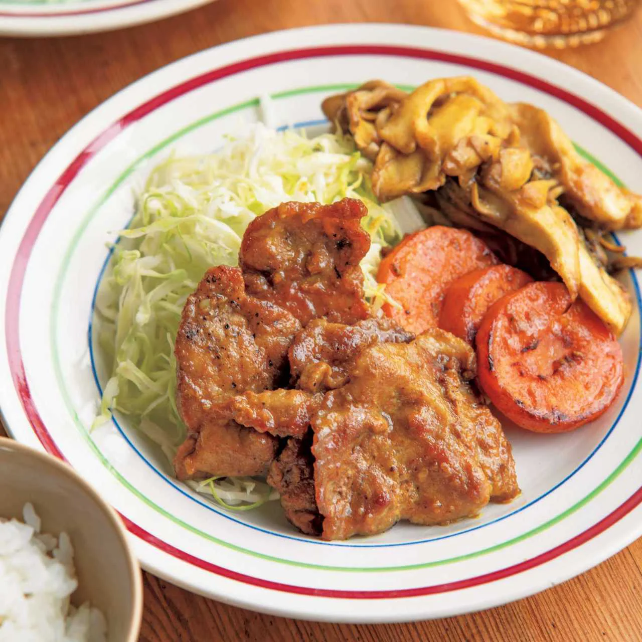 豚肉のスパイシー焼き