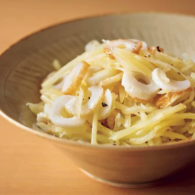 ちくわとじゃがいものレンジナムル