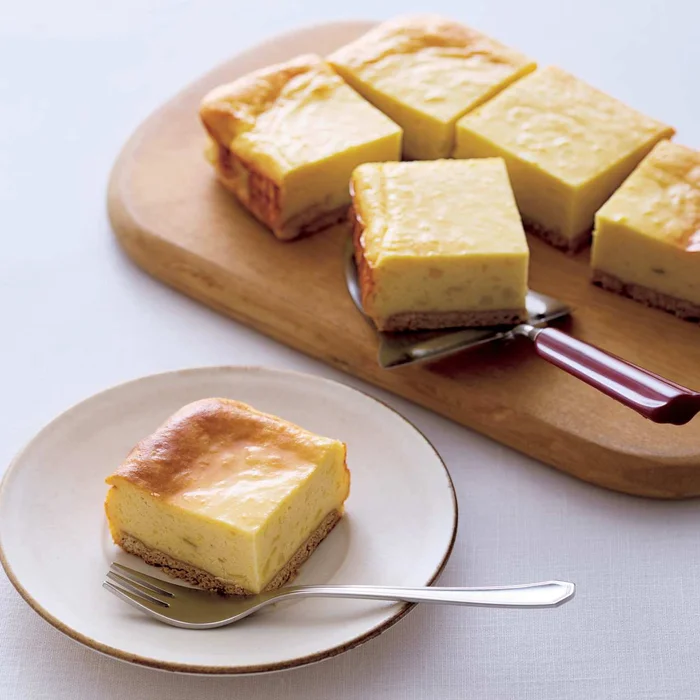 さつまいものベークドヨーグルトケーキ