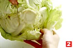 キャベツの基本の扱い方(1枚ずつはがす(2)の画像