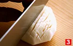 かぶの切り方(菊花切り（菊花かぶ）（３）の画像