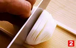 かぶの切り方(菊花切り（菊花かぶ）（２）の画像
