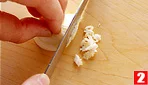 にんにくの基本の扱い方(みじん切り(2)の画像