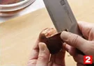 栗の皮のむき方(一般的なむき方(2)の画像