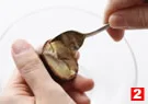 栗の皮のむき方(ゆでてくりぬき出す方法(2)の画像