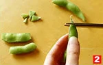 枝豆の基本の扱い方(塩ゆで(2)の画像