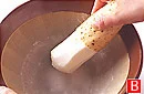 山いもの基本の扱い方(簡単なおろし方(B)の画像