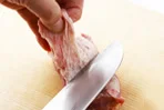 豚肉のバラ肉の特徴と基本の扱い方(スペアリブの下ごしらえの画像