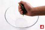 せりの基本の扱い方(ゆでる場合(4)の画像