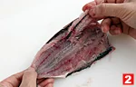 いわしの基本の扱い方(手開きにする(2)の画像