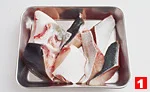 ぶりの基本の扱い方(あらもおいしく調理(1)の画像