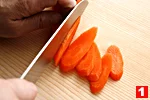 にんじんの切り方(せん切り(1)の画像