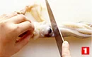 いかの基本の扱い方(するめいか)(足の処理をする(1)の画像