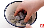かきの基本の扱い方(よりきれいに仕上げたいときは(A)の画像