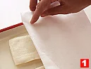 高野豆腐の基本の扱い方(もどす（１）の画像