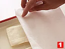 高野豆腐の基本の扱い方(もどす(1)の画像