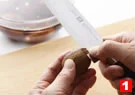 栗の皮のむき方(一般的なむき方(1)の画像