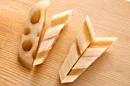 れんこんの切り方(矢羽根(矢ばす)の画像