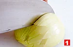 玉ねぎの切り方(みじん切り（１）の画像