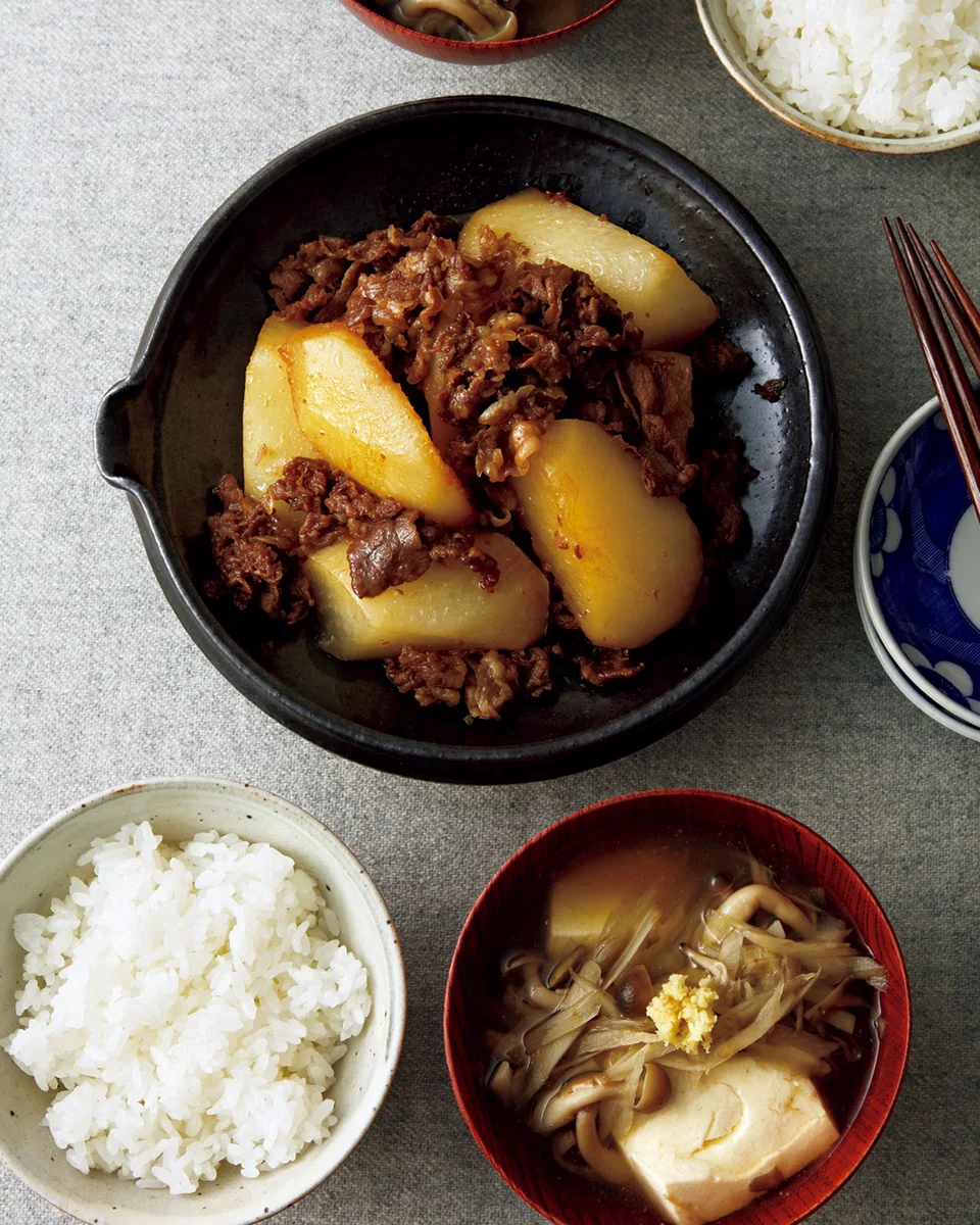 牛肉と大根のこっくり煮