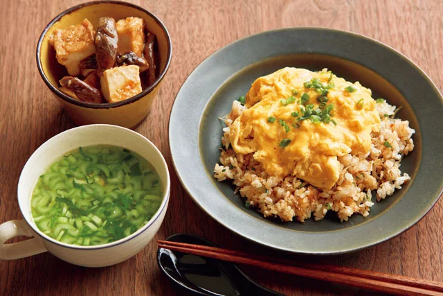 とろたまじゃこチャーハン