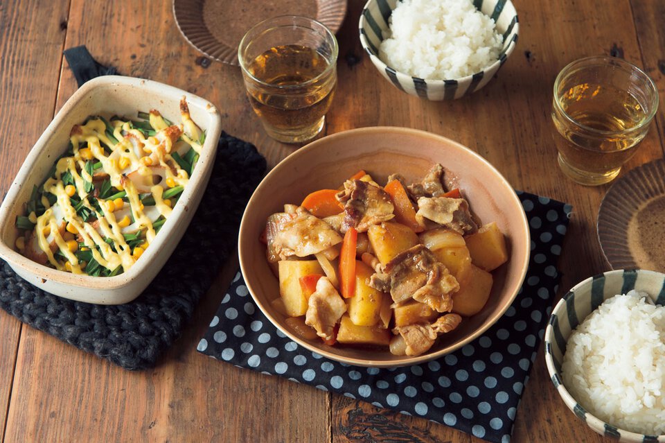 ソース肉じゃが の献立 プロのレシピならレタスクラブ