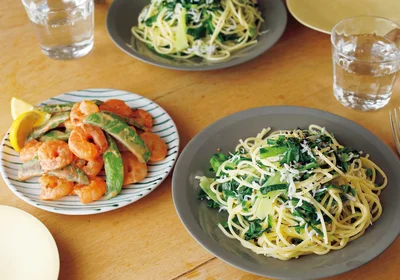 「春キャベツとしらすのパスタ」の献立