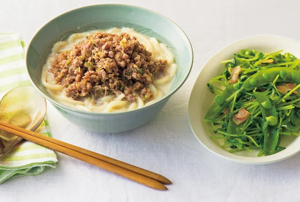 豆乳担担（タンタン）うどん