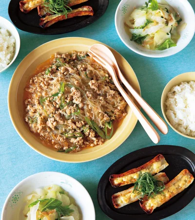 「麻婆はるさめ」の献立