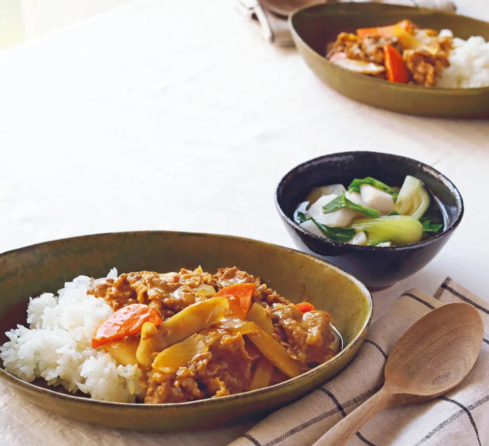 牛肉とごぼうの和風カレー