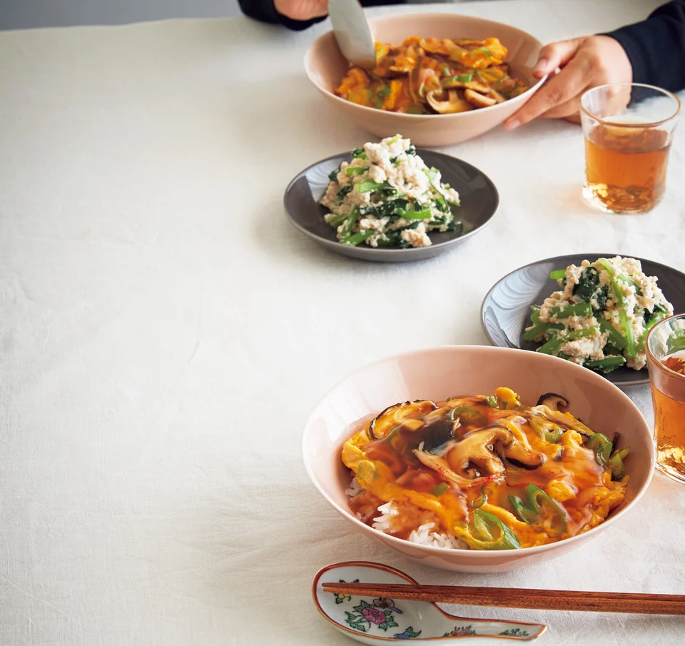 かにたまあんかけ丼