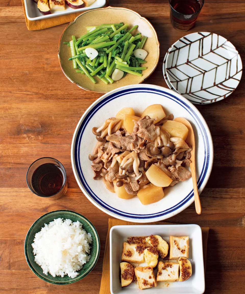 豚肉とかぶのすき煮