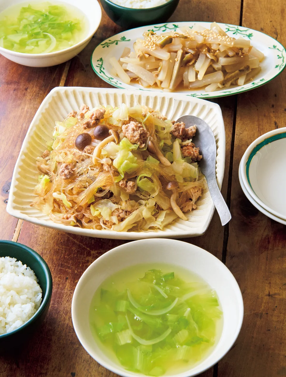 ひき肉とキャベツの炒め煮