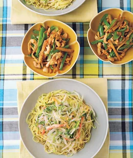 「冷やしセロリ麺」の献立