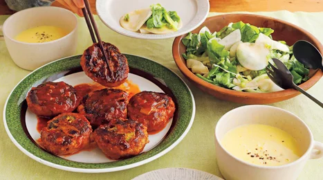 「ブロッコリーバーグ」の献立