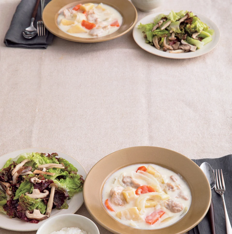 時短クリームシチュー